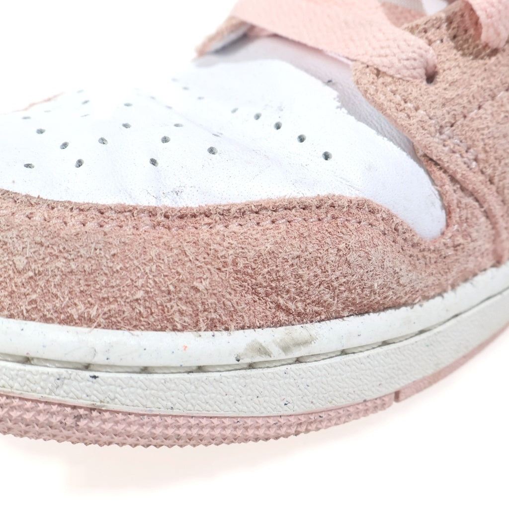 NIKE(ナイキ) AIR JORDAN 1 MID SE エアジョーダン1 ハイカットスニーカー ピンク FN5215-161