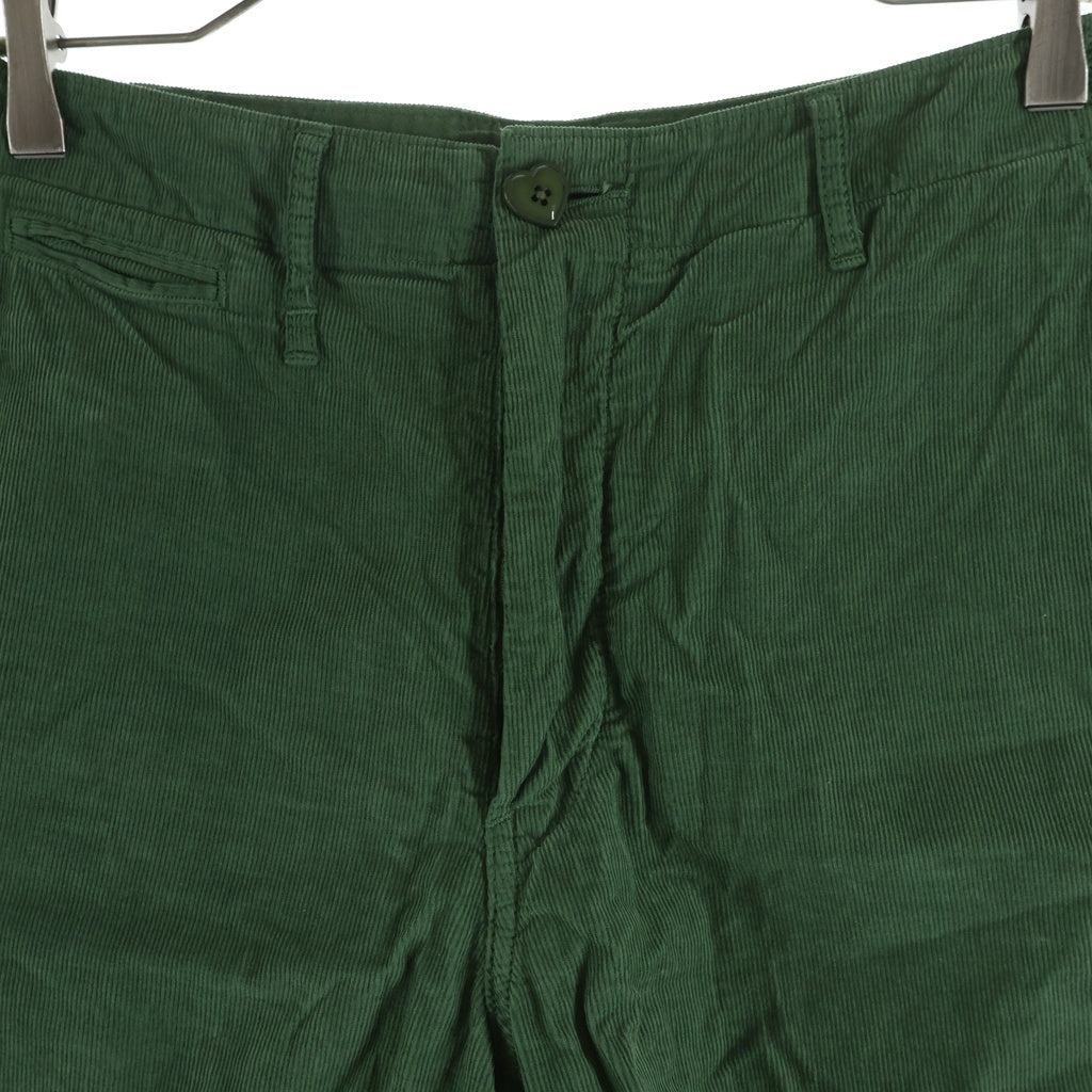 HUMAN MADE(ヒューマンメイド) 23SS Corduroy Shorts ハートロゴ コーデュロイ ショーツ ハーフパンツ グリーン