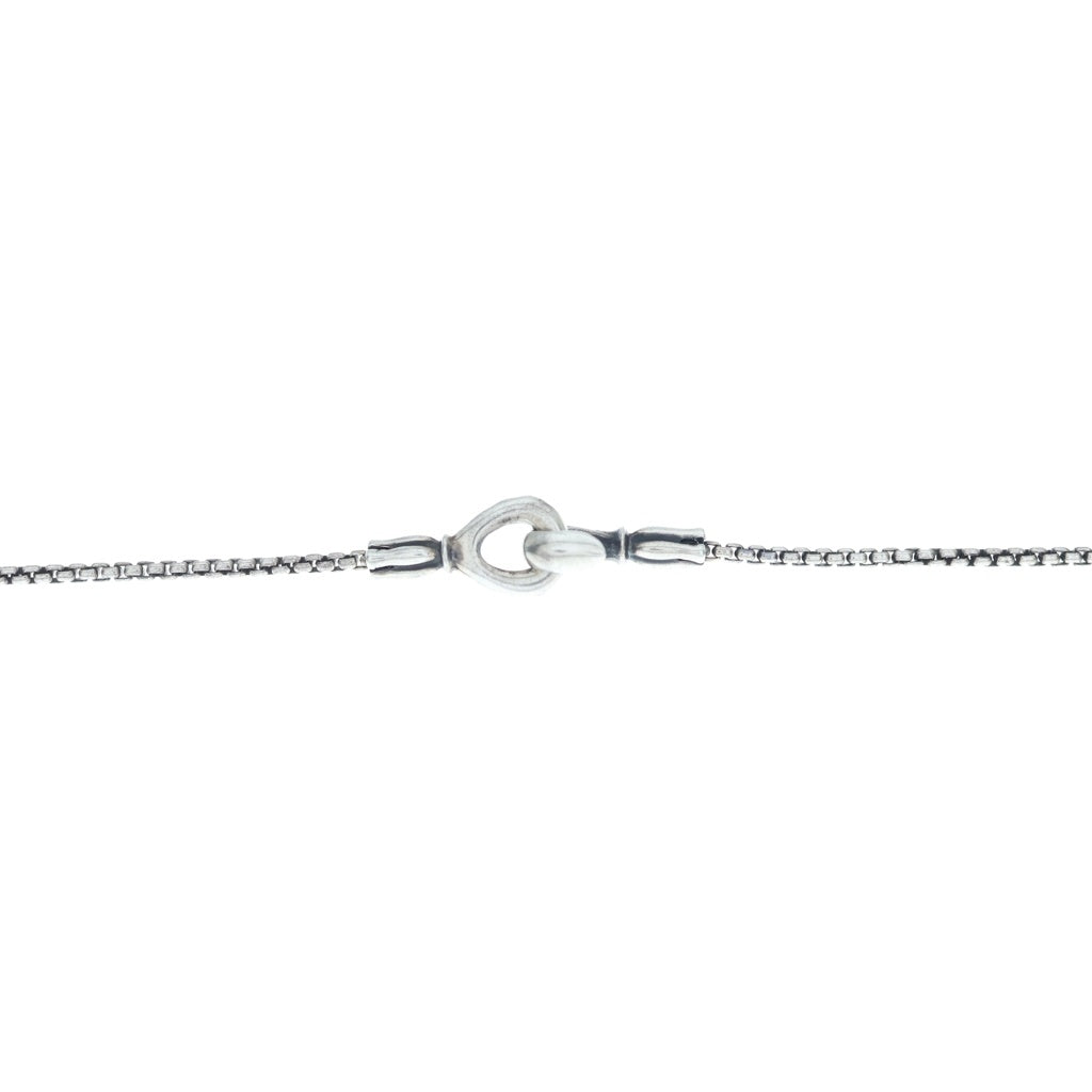 LONE ONES(ロンワンズ) Mating Flight Necklace メイティングフライト フック ボックス チェーン 20inch シルバー MFNH-0002S