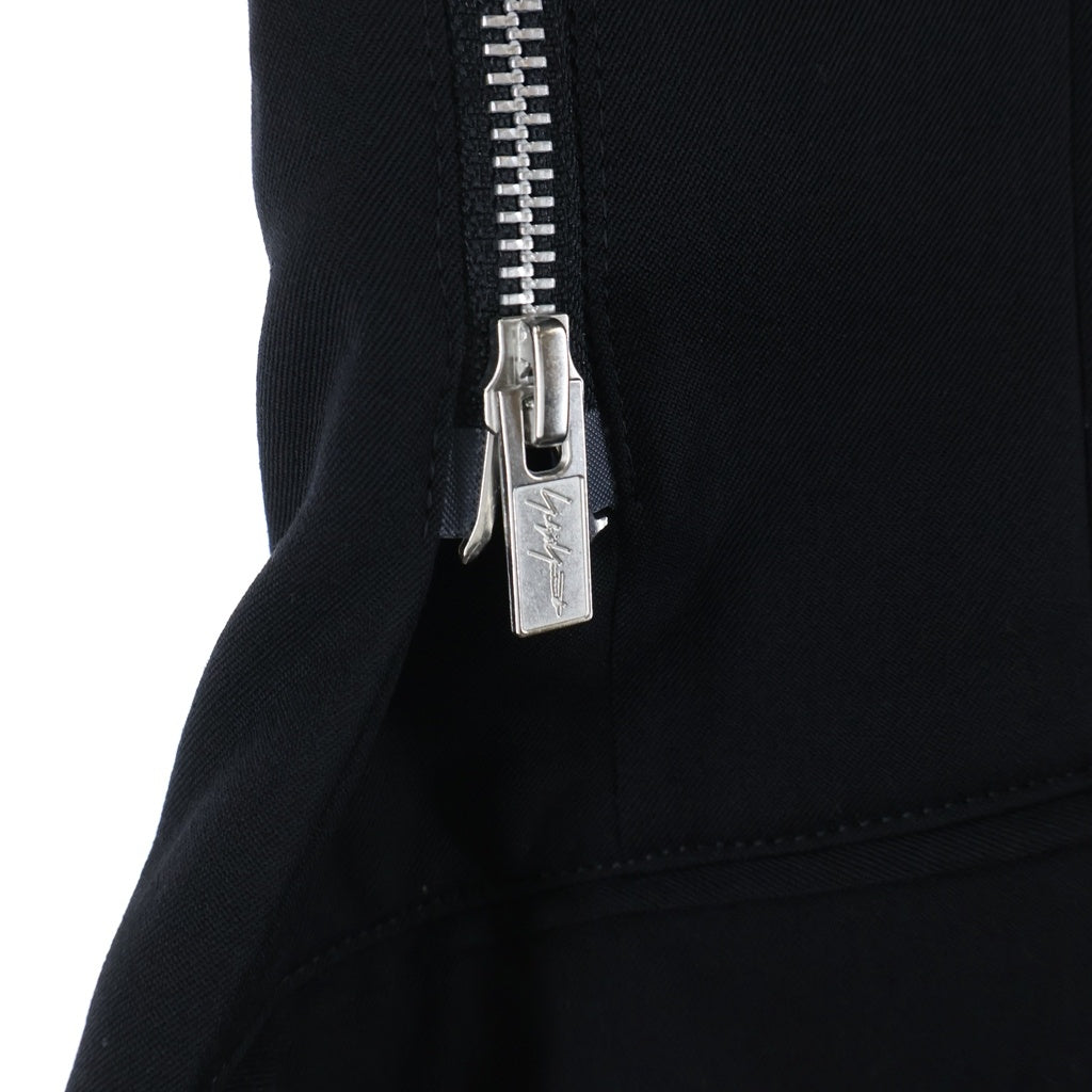 Yohji Yamamoto POUR HOMME(ヨウジヤマモト プールオム) 04AW REPLICA 復刻 ジップジャケット ブラック HC-J93-537