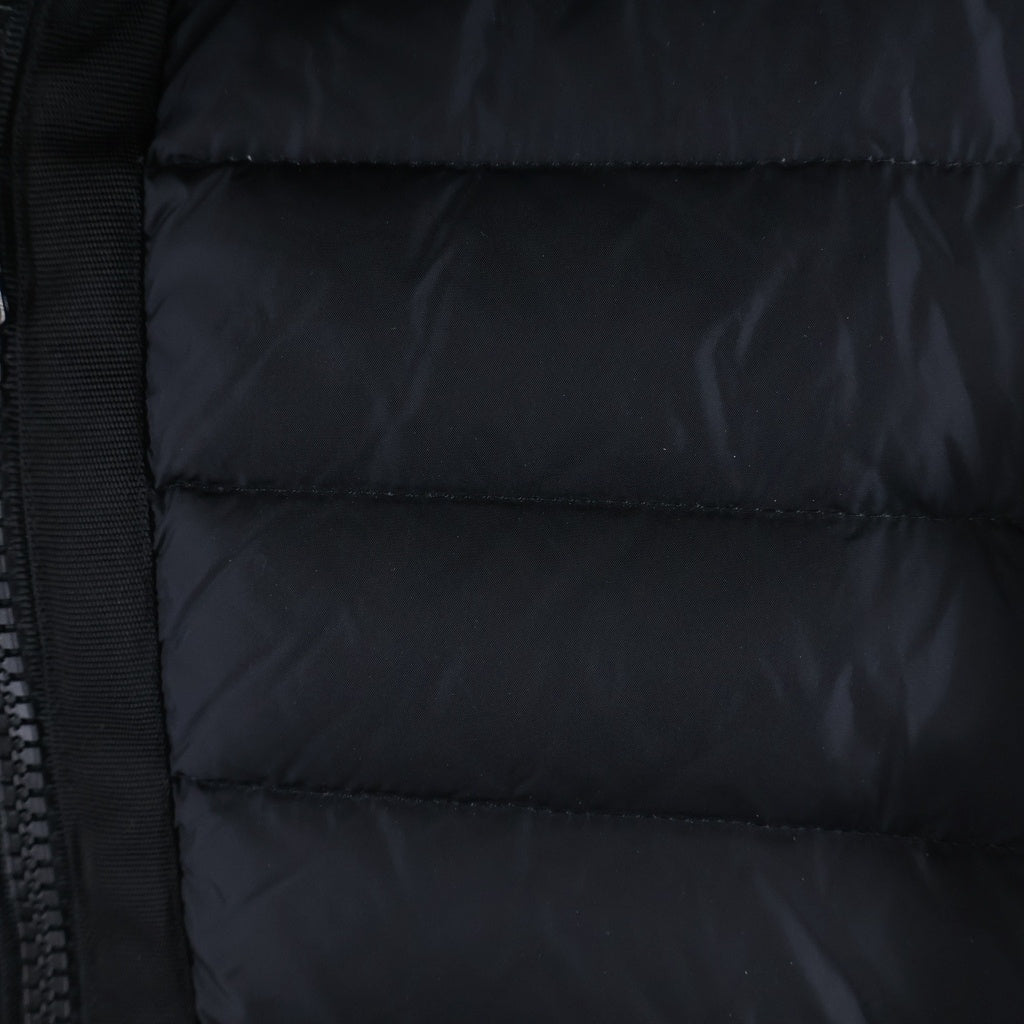 MONCLER(モンクレール) 切り替えしニット ダウンジャケット ブラック×ネイビー ナイロン M C20919402800 94789