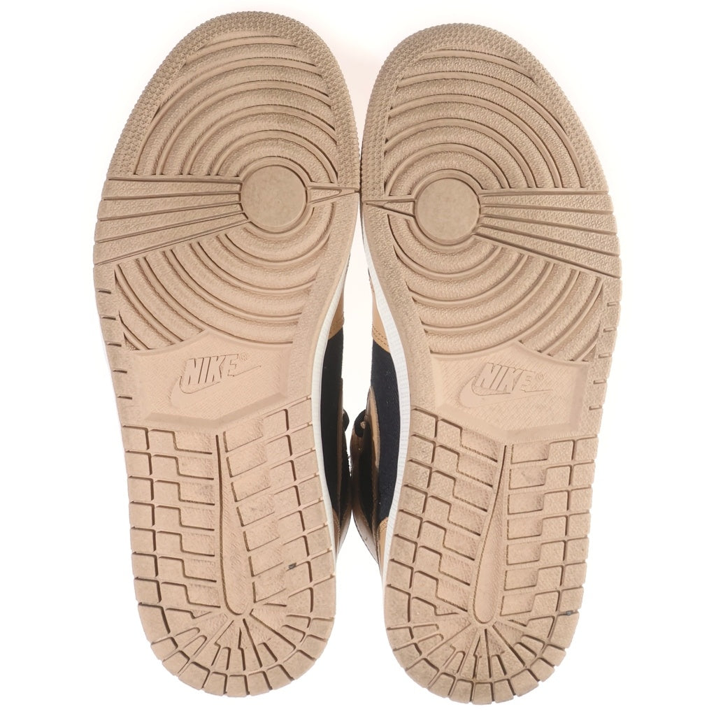 NIKE(ナイキ) AIR JORDAN 1 RETRO HIGH OG Vachetta Tan エアジョーダン1 バケッタ タン ハイカットスニーカー 555088-202 ブラック/ベージュ US10/28cm