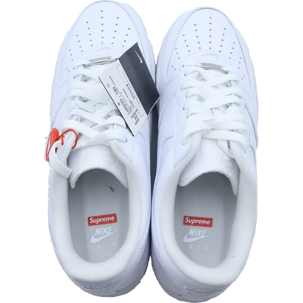 NIKE(ナイキ) ×SUPREME AIR FORCE 1 LOW CU9225-100 シュプリーム エアフォース ローカットスニーカー ホワイト US10/28cm
