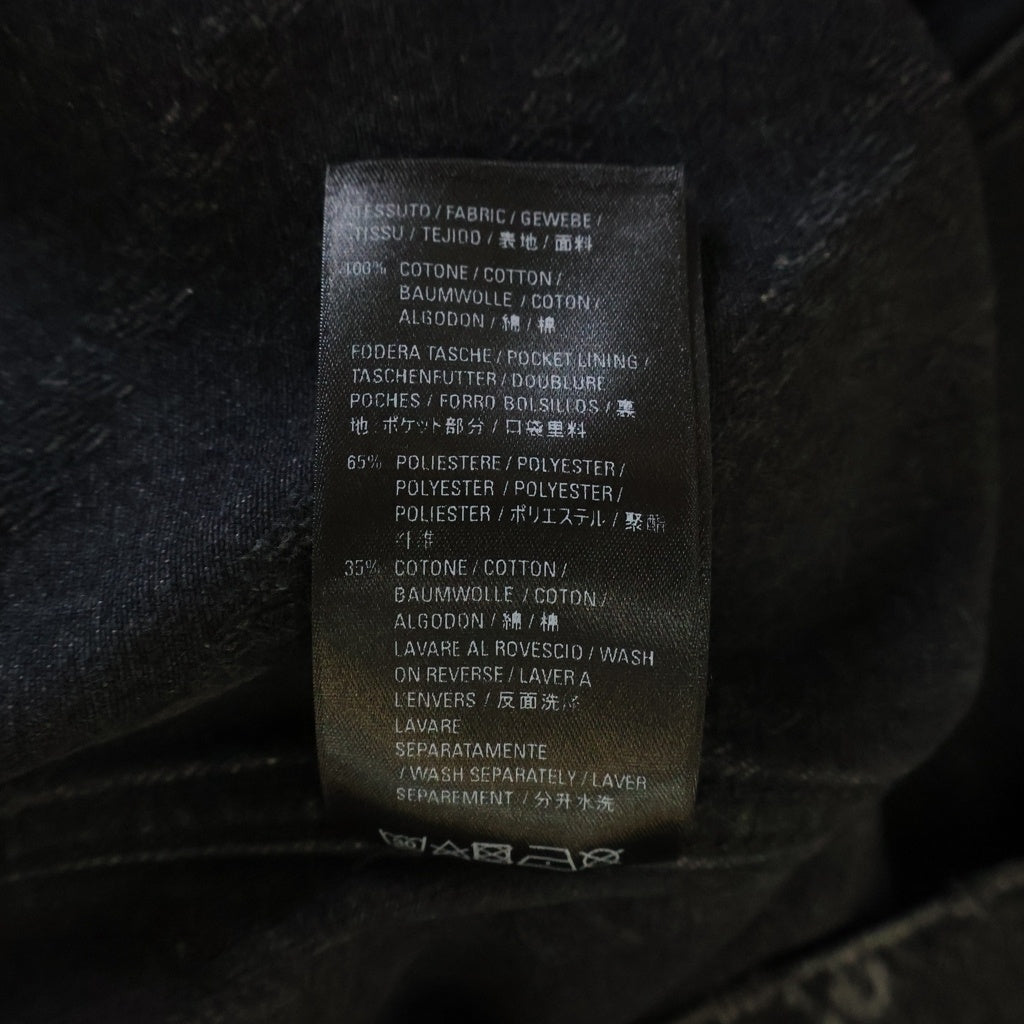 BALENCIAGA(バレンシアガ) 22AW BB Monogram Denim Jacket モノグラム デニムジャケット ブラック 675208