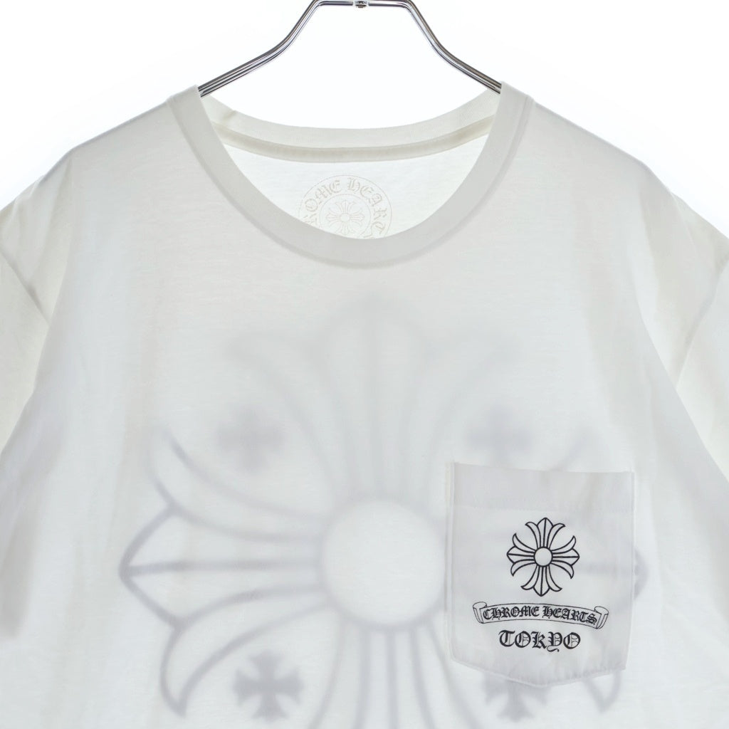 CHROME HEARTS(クロムハーツ) TOKYO Limited Back CH Plus Print Tee 東京限定 バック CHプラス プリント Tシャツ ホワイト