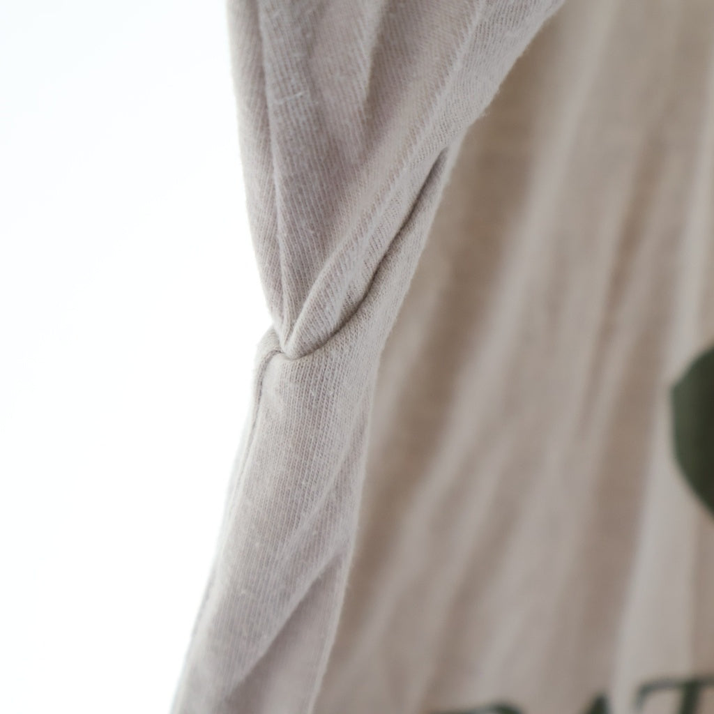 A BATHING APE(アベイシングエイプ) ベートーヴェン サルカモロゴ 長袖Tシャツ カットソー ブラウン
