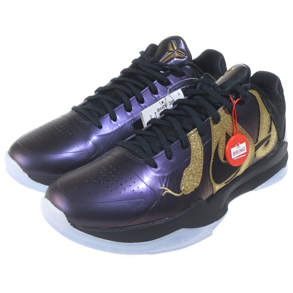 NIKE(ナイキ) KOBE 5 PROTRO Year of the Mamba コービー5 プロトロ イヤーオブザマンバ ローカットスニーカー ブラック/ゴールド US8.5/26.5cm IB4481-500