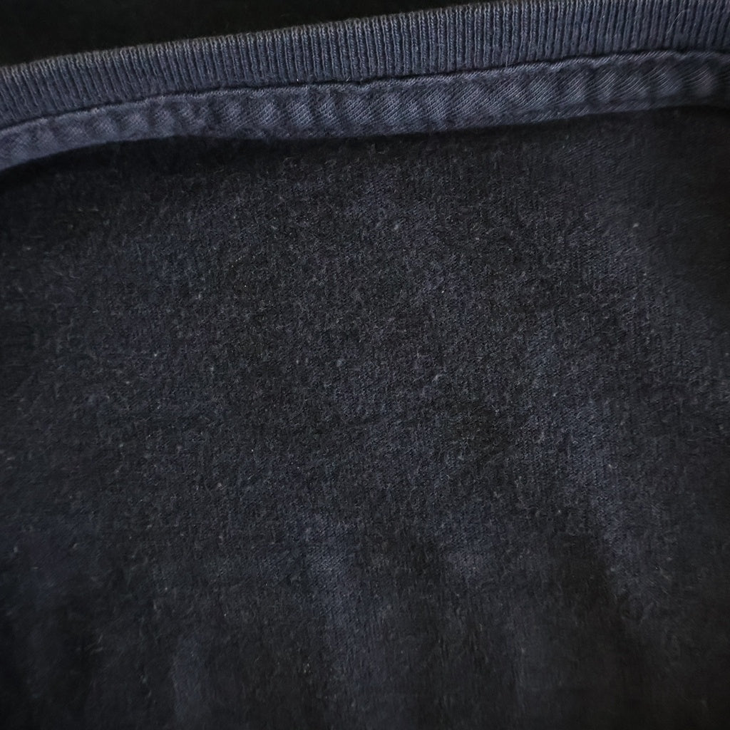 CHROME HEARTS(クロムハーツ) SCROLL LABEL T-SHIRT スクロールラベルプリント クルーネックポケット 英字プリント 半袖Tシャツ カットソー ブラック
