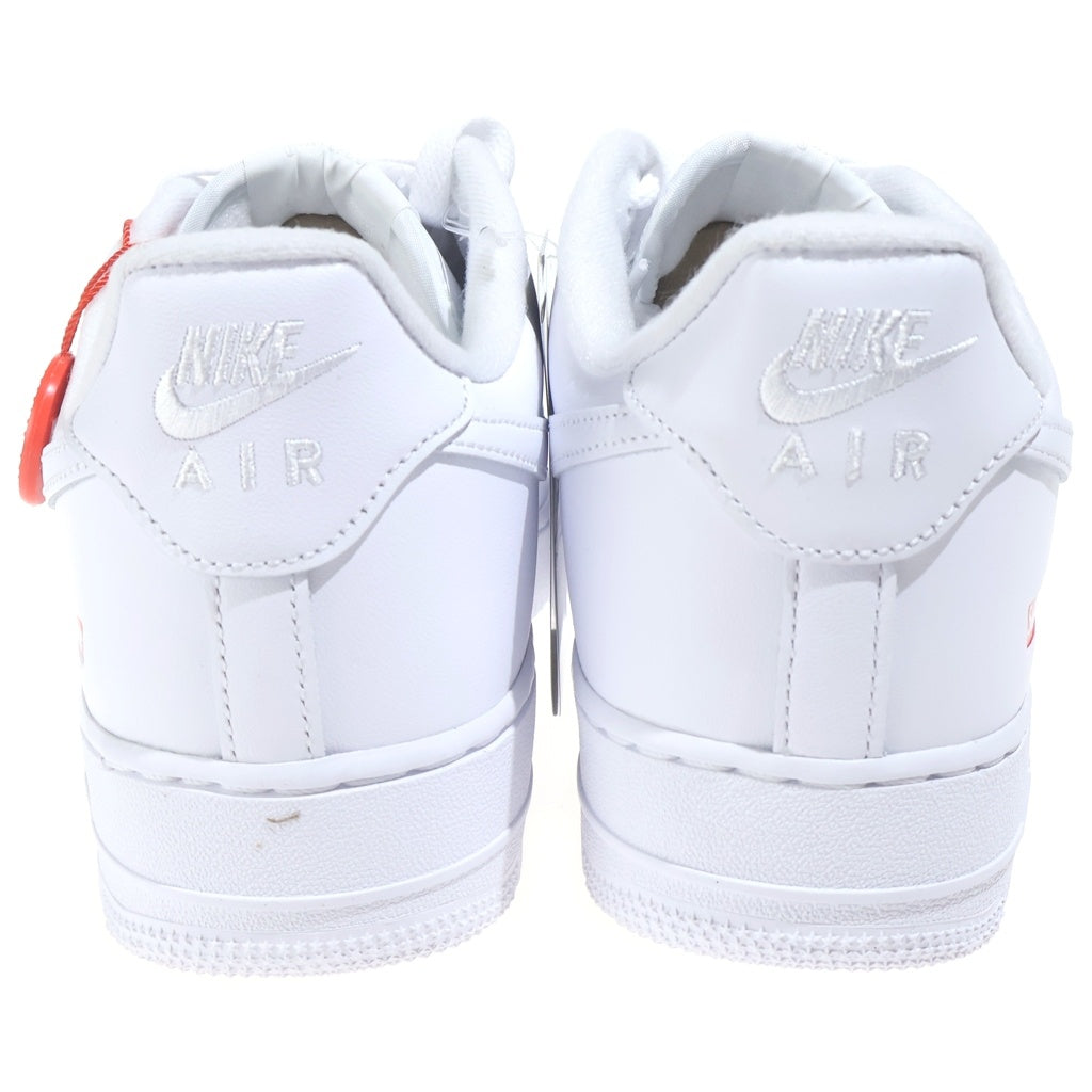 NIKE(ナイキ) ×Supreme Air Force 1 Low White シュプリーム × ナイキ エアフォース1 ロー ホワイトローカットスニーカー ホワイト/レッド US9/27cm CU9225-100
