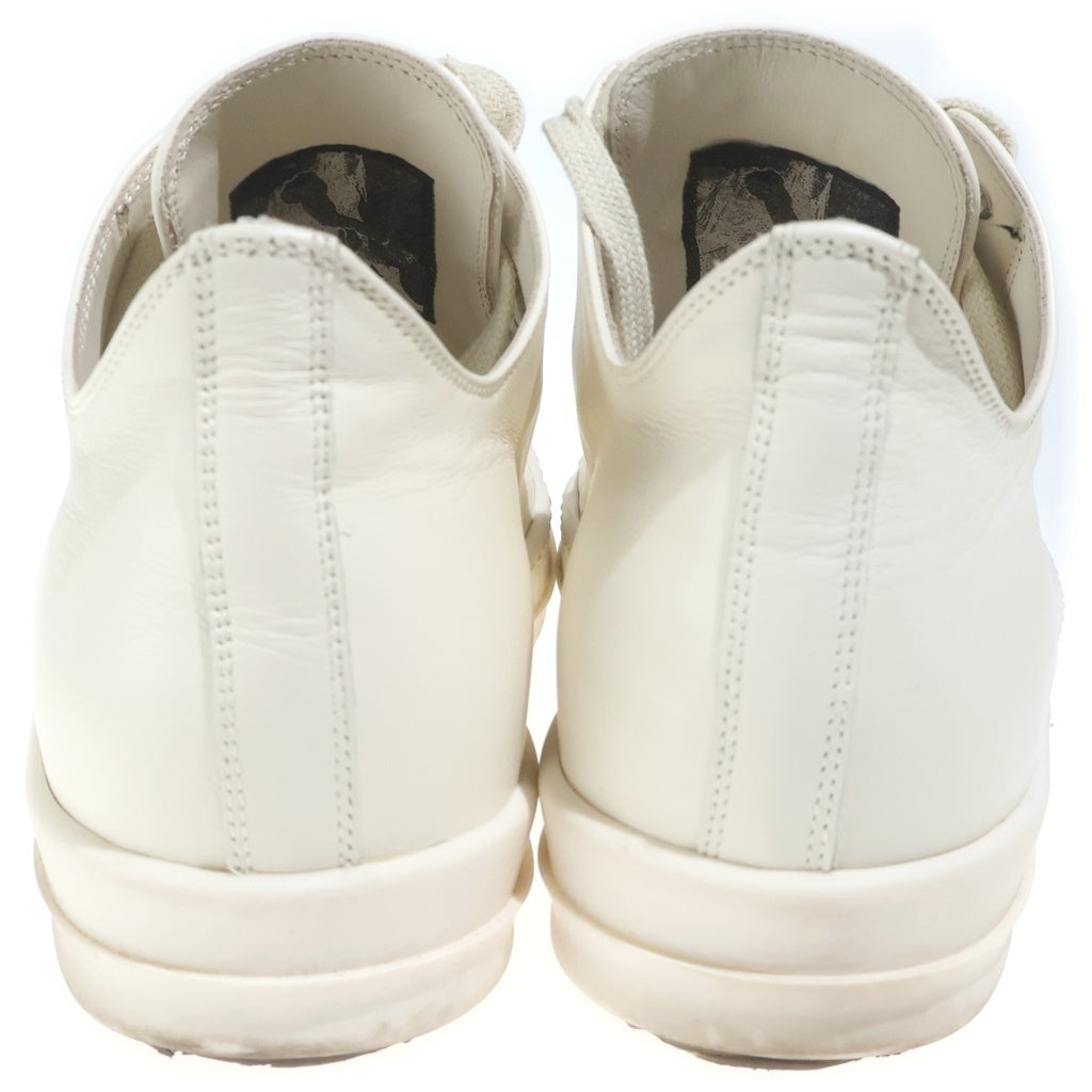 Rick Owens(リックオウエンス) RAMONES Low Cut Sneaker ラモーンズ ローカットスニーカー ホワイト 33217
