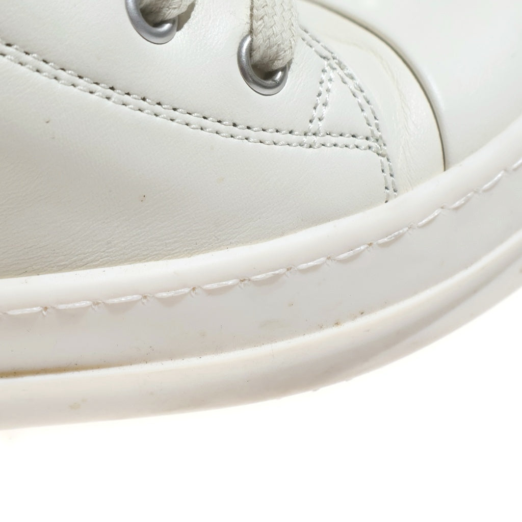 Rick Owens(リックオウエンス) RAMONES Low Cut Sneaker ラモーンズ ローカットスニーカー ホワイト 33217