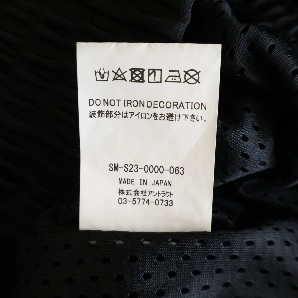 SAINT MICHAEL(セントマイケル) 23SS BOXING SHORTS ボクシングショーツ ハーフパンツ ブラック SM-S23-0000-063