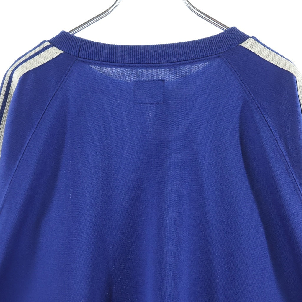 Needles(ニードルス) 24SS Track Crew Neck Shirt クルーネック スウェットトレーナー ブルー OT227