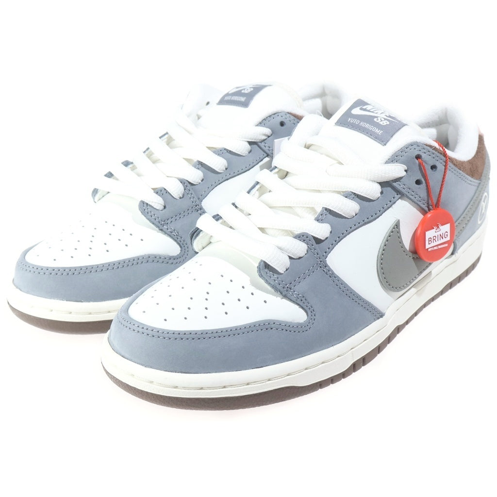 NIKE(ナイキ) ×YUTO HORIGOME DUNK LOW PRO 堀米 雄斗 ダンク プロ ローカットスニーカー グレー/ホワイト US9/27.0cm FQ1180-001