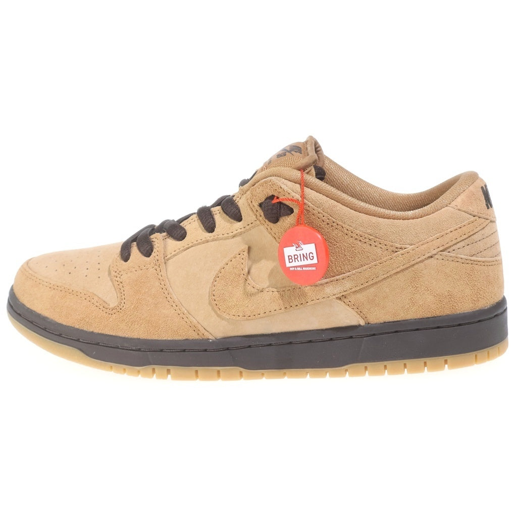 NIKE SB(ナイキエスビー) DUNK LOW PRO WHEAT ダンクロー プロ ウィート ローカットスニーカー ブラウン US9.5/27.5cm BQ6817-204