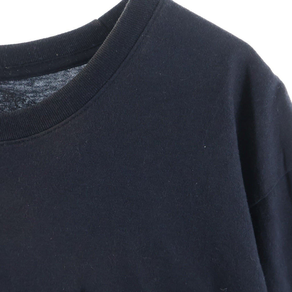 CHROME HEARTS(クロムハーツ) MADE IN HOLLYWOOD VERTICAL LOGO S/S TEE ハリウッド ヴァーティカルロゴプリント 半袖Tシャツ カットソー ブラック