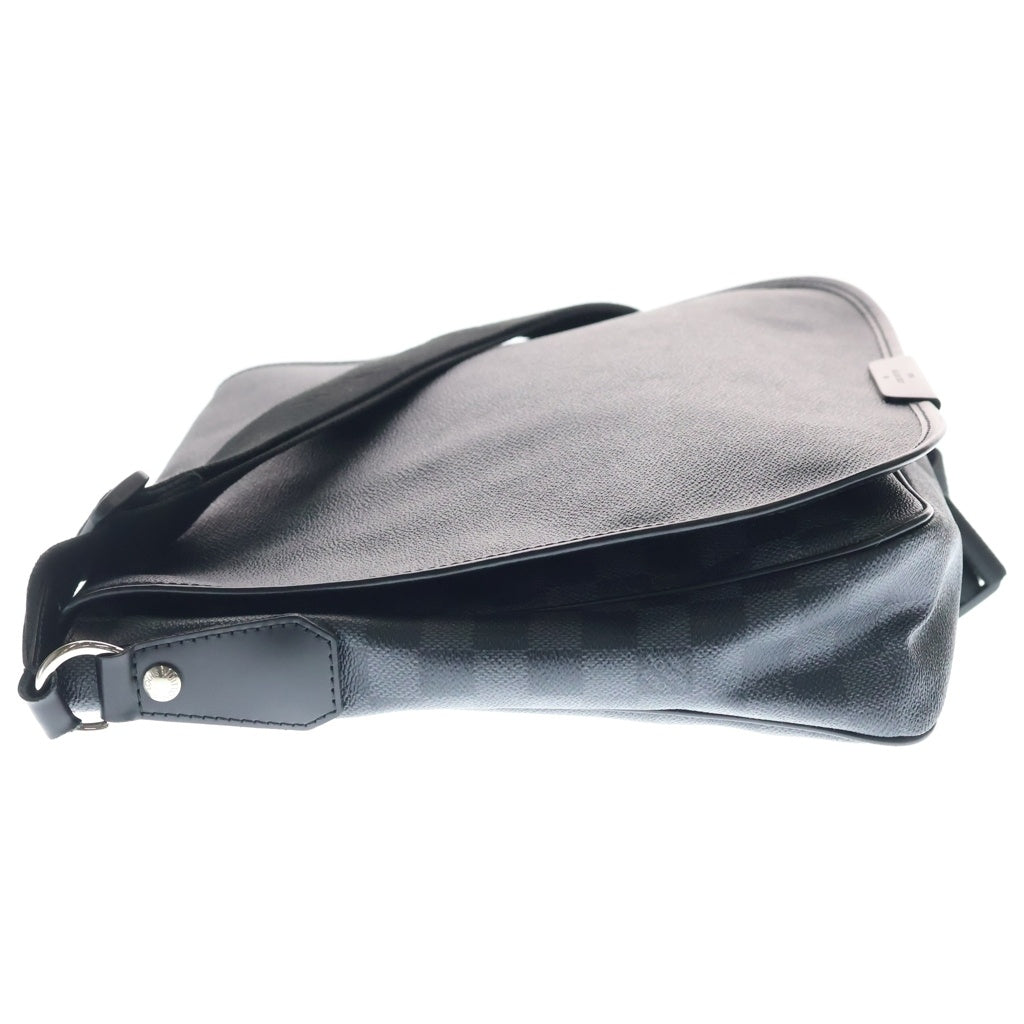 LOUIS VUITTON(ルイヴィトン) ダニエルMM ダミエ・グラフィット PVC×レザー ショルダーバッグ ブラック N58029