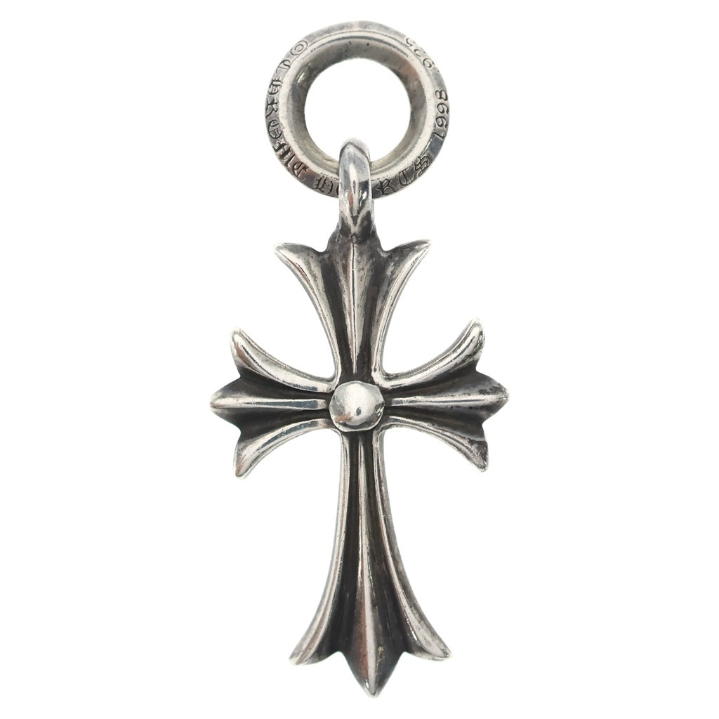 CHROME HEARTS(クロムハーツ) TINY CH CROSS タイニーCHクロス チャーム ネックレストップ シルバー BCA382