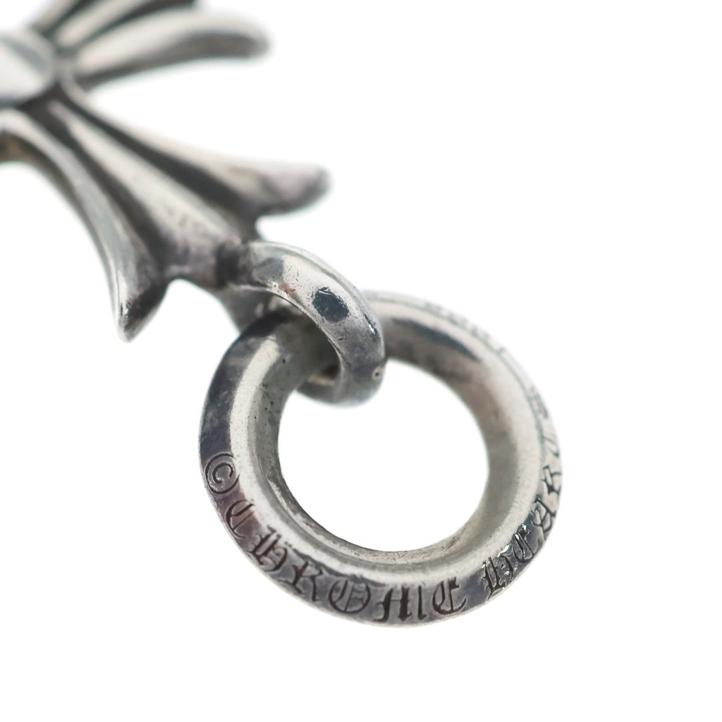 CHROME HEARTS(クロムハーツ) TINY CH CROSS タイニーCHクロス チャーム ネックレストップ シルバー BCA382