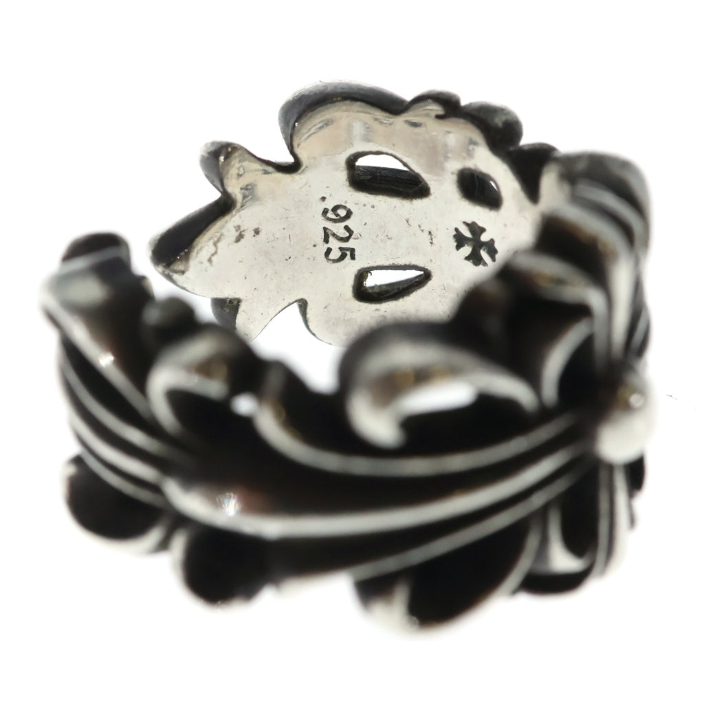 CHROME HEARTS(クロムハーツ) DBL FLRL CRS ダブルフローラルクロス リング シルバー BCA390