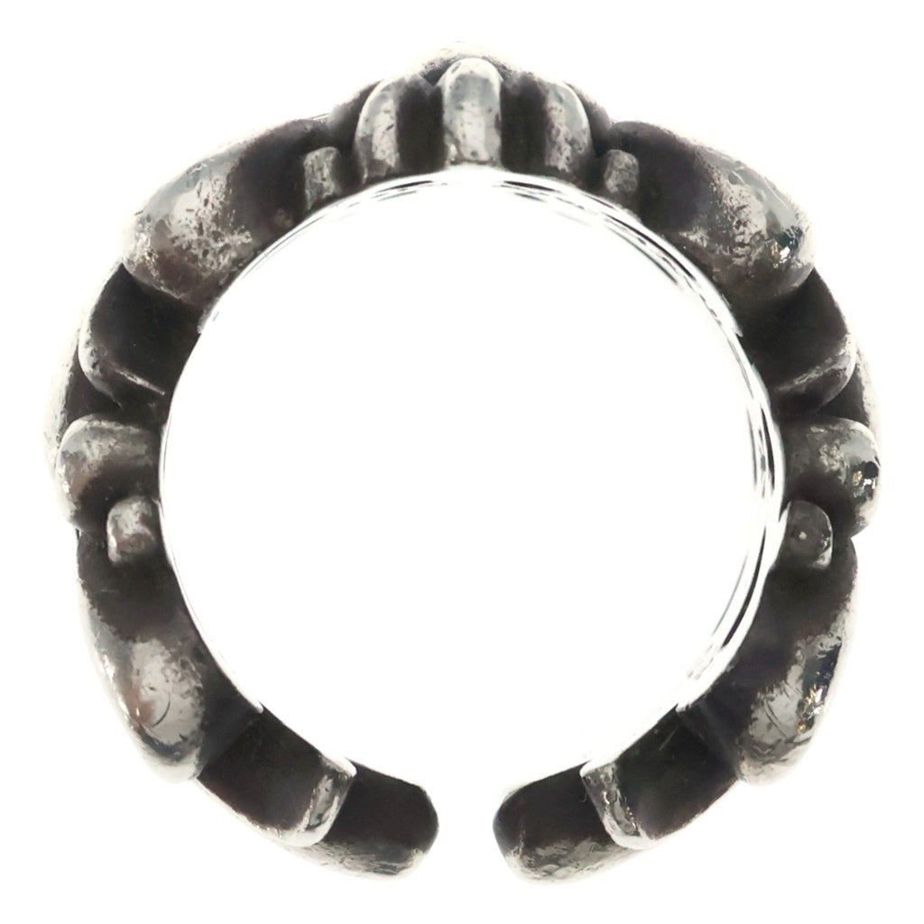 CHROME HEARTS(クロムハーツ) DBL FLRL CRS ダブルフローラルクロス リング シルバー BCA390