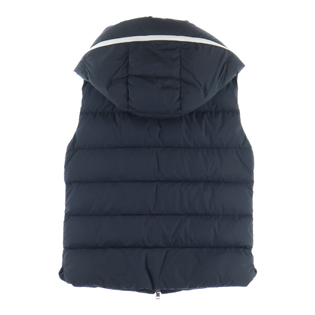 MONCLER(モンクレール) 23AW CARDAMINE GILET VEST フード付き ジップアップ ダウンベスト ブラック I20911A00181 54A81