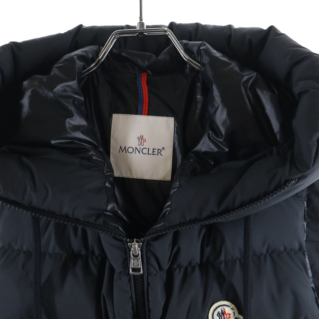 MONCLER(モンクレール) 23AW CARDAMINE GILET VEST フード付き ジップアップ ダウンベスト ブラック I20911A00181 54A81
