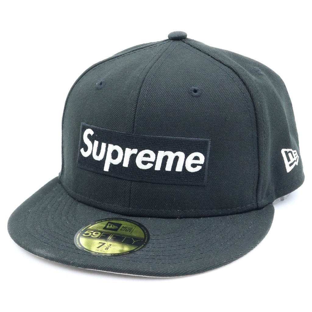 SUPREME(シュプリーム) 22AW×NEW ERA Money Box Logo Cap ニューエラ マネー ボックスロゴ キャップ 帽子 ブラック -