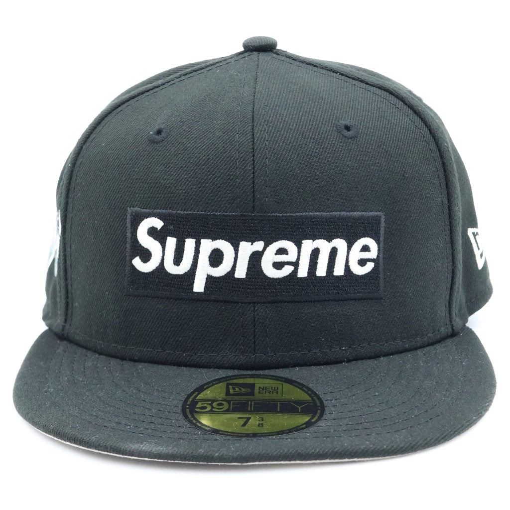 SUPREME(シュプリーム) 22AW×NEW ERA Money Box Logo Cap ニューエラ マネー ボックスロゴ キャップ 帽子 ブラック -