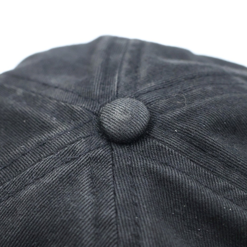 SUPREME(シュプリーム) 21AW Reverse Logo 6-Panel リバースロゴ 6パネルキャップ 帽子 ブラック -