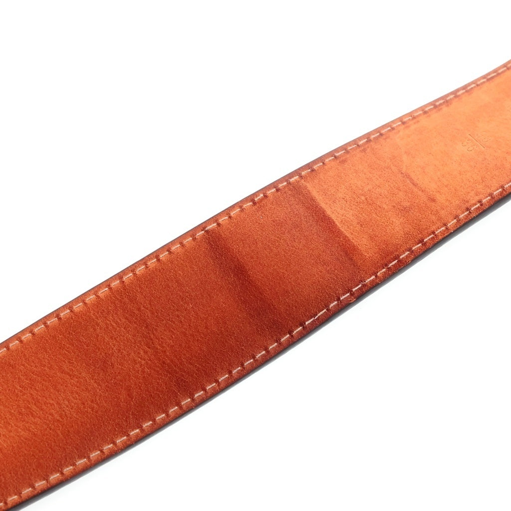 LOUIS VUITTON(ルイヴィトン) Vイニシャル モノグラム サンチュール レザーベルト ブラウン M9608 ゴールド金具