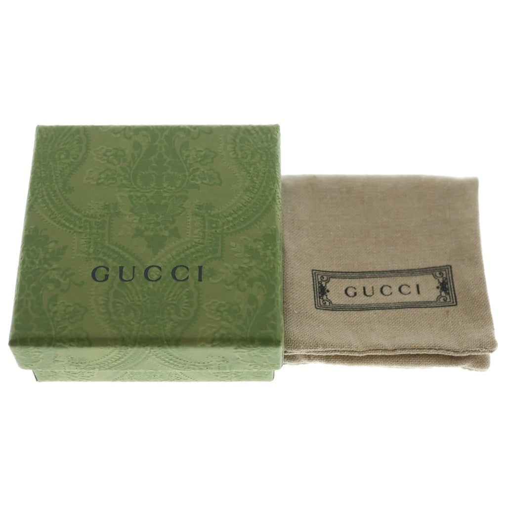 GUCCI(グッチ) インターロッキング GGロゴチェーンブレスレット シルバー