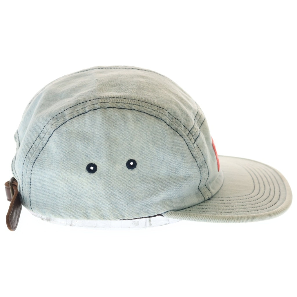 SUPREME(シュプリーム) 21AW Washed Chino Twill Camp Cap ウォッシュド チノツウィル キャンプキャップ 帽子 インディゴ