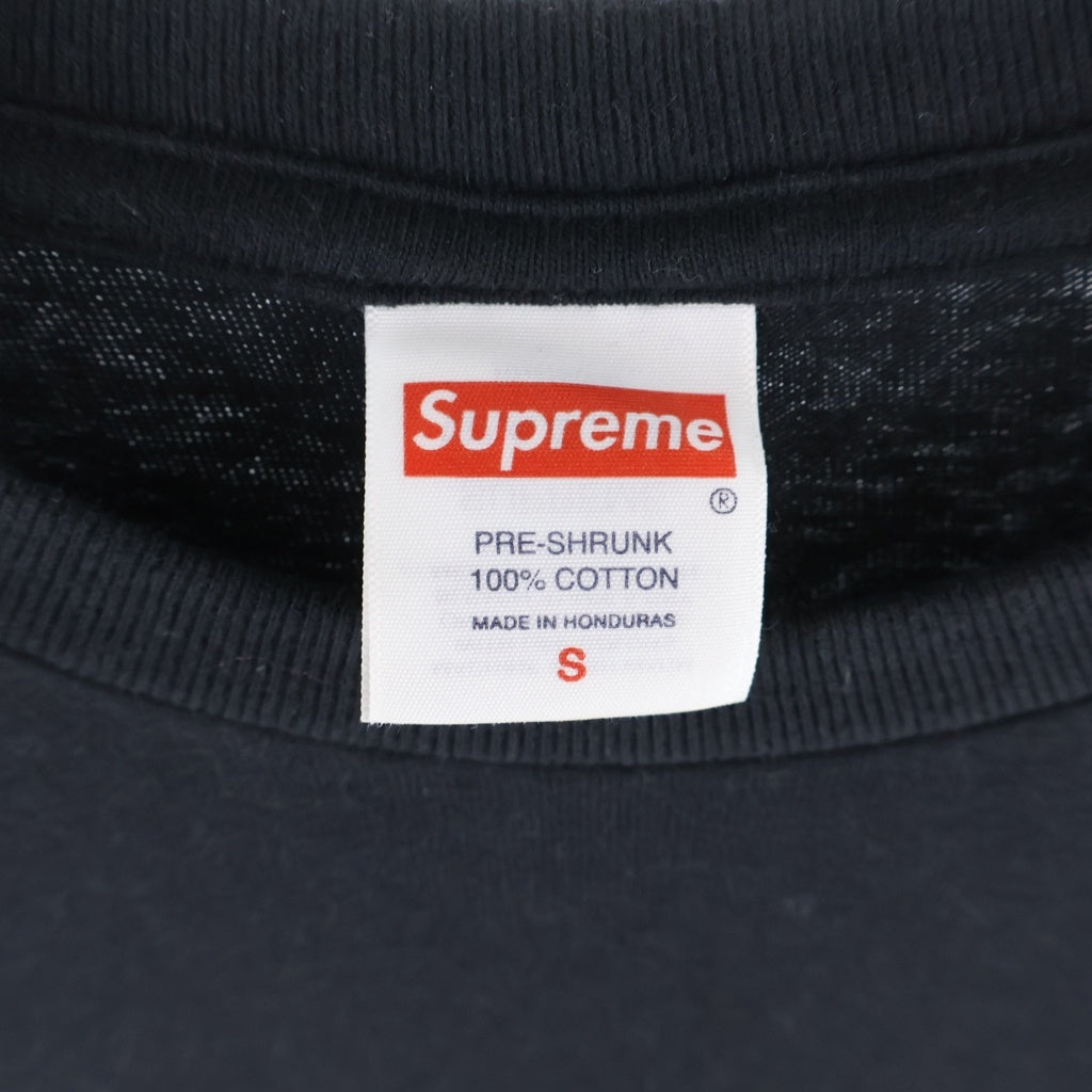 SUPREME(シュプリーム) 26SS ×Spitfire Flag Tee スピットファイア フラッグ フロントロゴ 半袖Tシャツカットソー ブラック