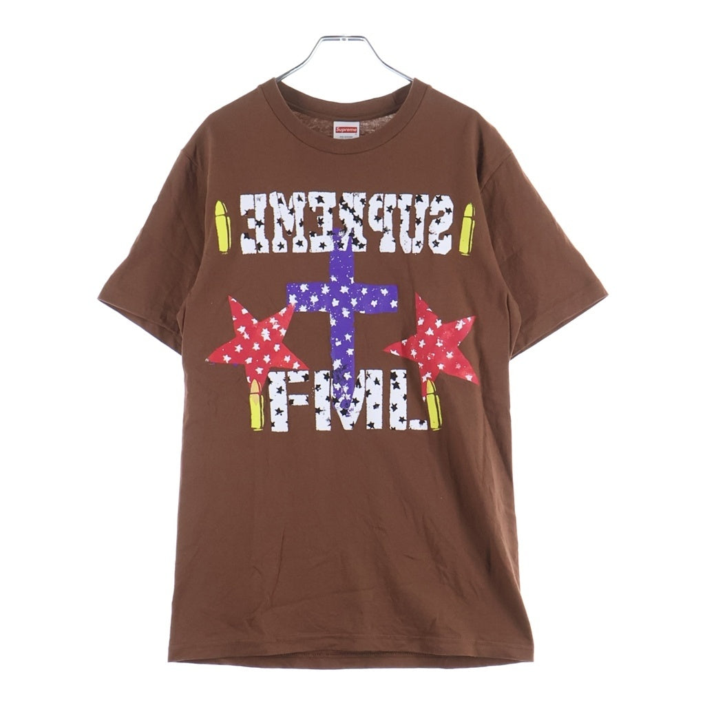SUPREME(シュプリーム) 26SS FML Tee フロントロゴ 半袖Tシャツカットソー ブラウン