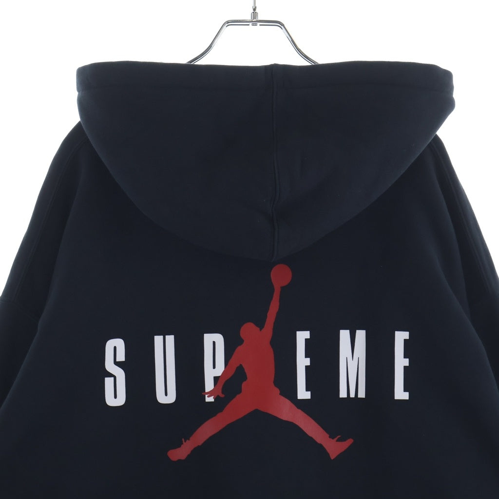 SUPREME(シュプリーム) 24AW×NIKE Jordan Hooded Sweatshirt ジョーダン フーデッドプルオーバーパーカー フーディー ブラック HF0836-010