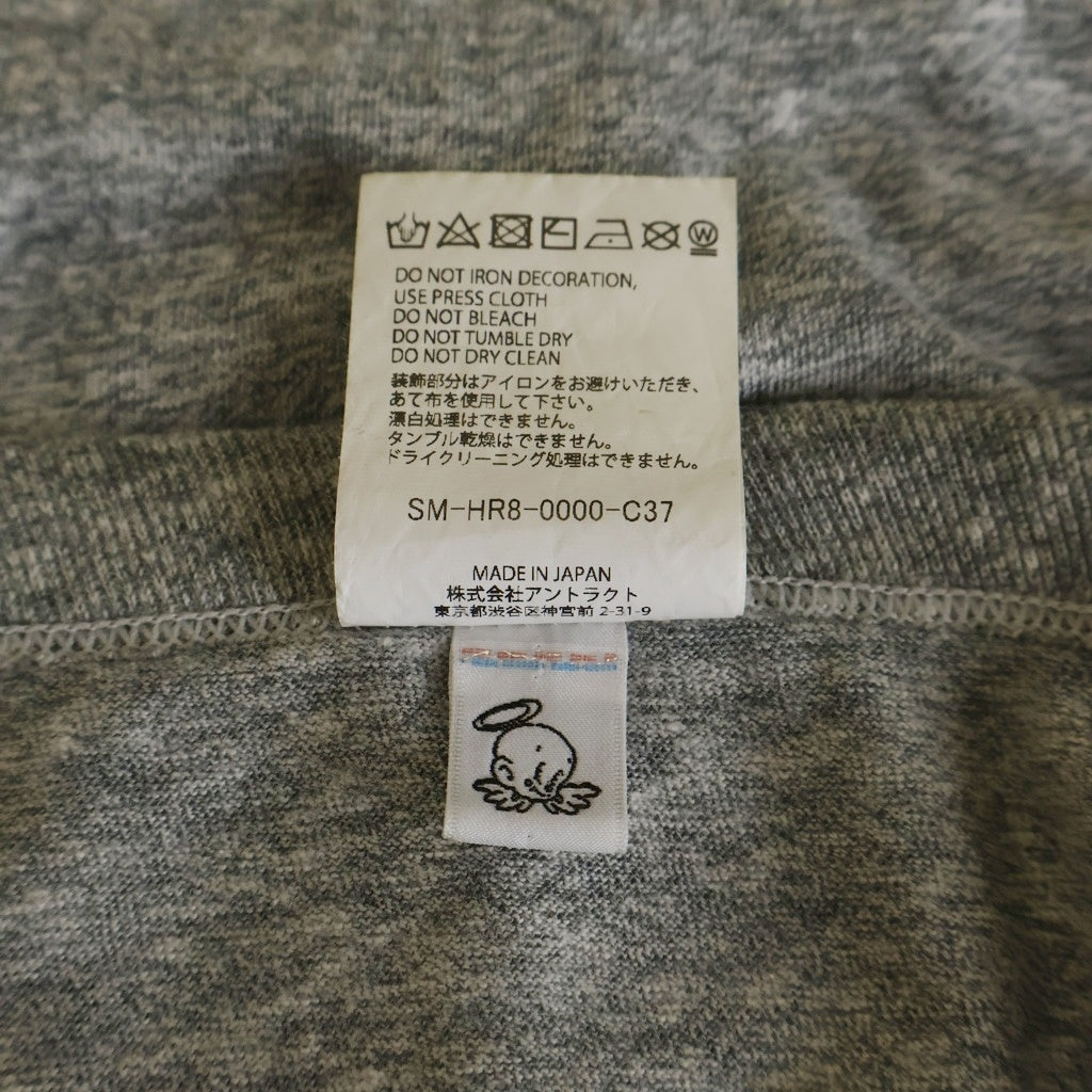 SAINT MICHAEL(セントマイケル) 25SS×BerBerJin Young ベルベルジン ヤング フロントプリント 半袖Tシャツ カットソー グレー SM-HR8-0000-C37