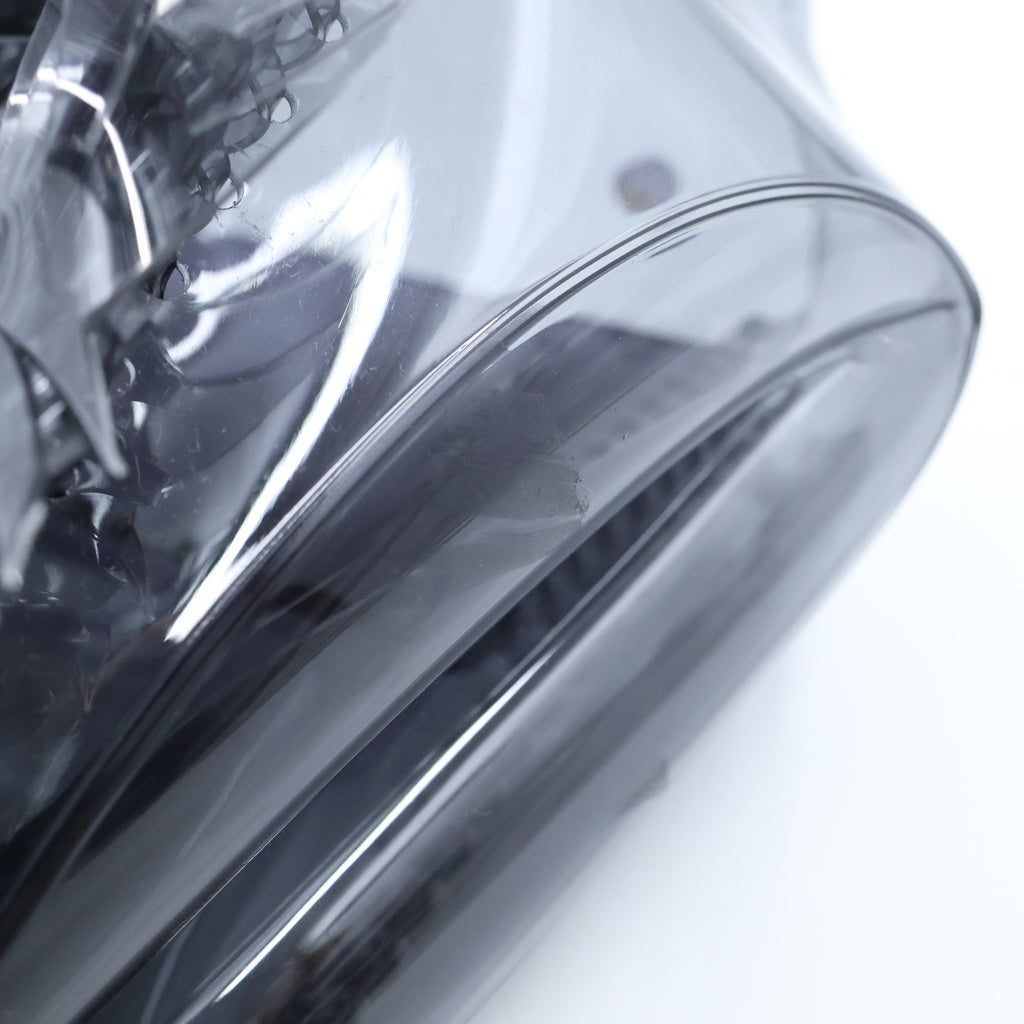 Mame Kurogouchi(マメ クロゴウチ) Transparent Sculptural Handbag トランスパレント スカルプチュラル ハンドバッグ ブラック MM-AC098 レディース