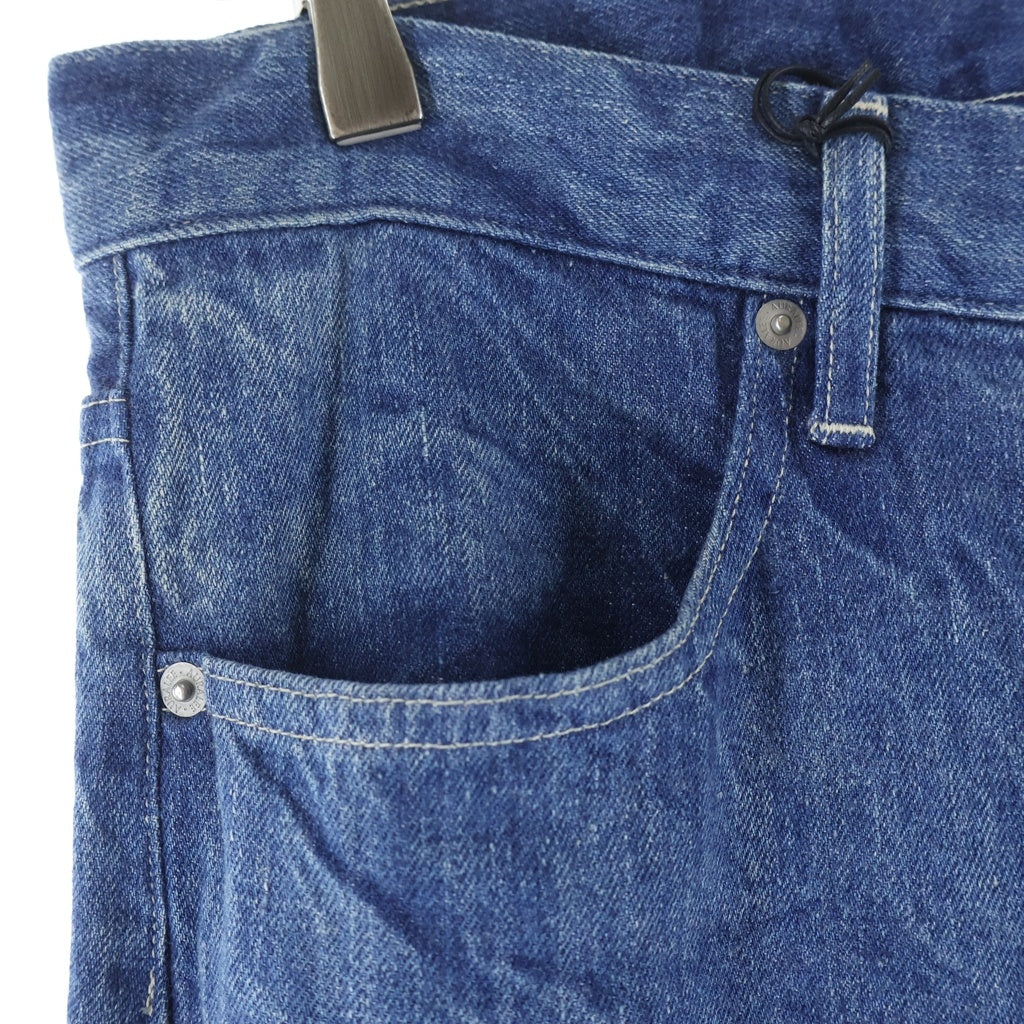 AURALEE(オーラリー) 23SS SELVEDGE FADED LIGHT DENIM PANTS フェード加工 ライトデニムパンツ インディゴ A23SP02DE