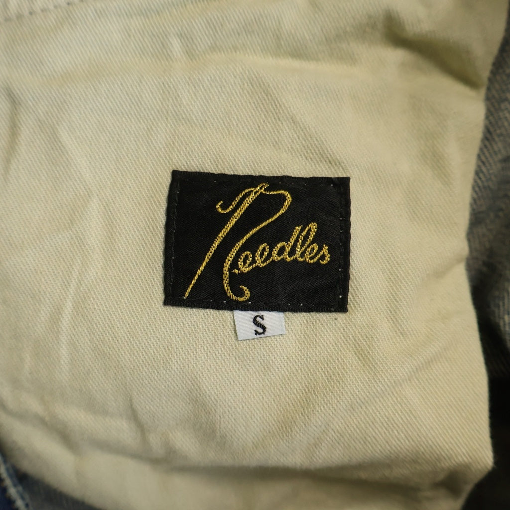 Needles(ニードルス) 12oz DENIM H.D. Buggy Pants 12オンス バギーデニム ヒザデル インディゴ QV159