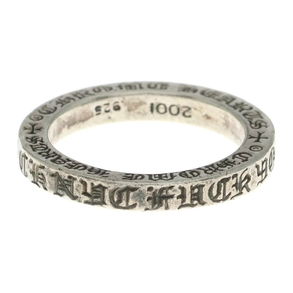 CHROME HEARTS(クロムハーツ) 3mm SPACER FUCKYOU NYC限定 3mmスペーサーリング シルバー