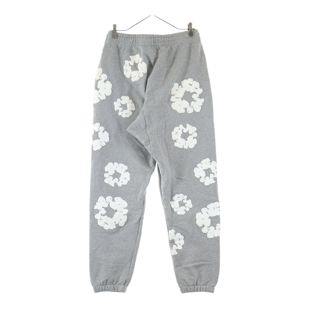 DENIM TEARS(デニムティアーズ) 23AW FLOWER PRINT SWEAT PANTS フラワープリント スウェットパンツ グレー