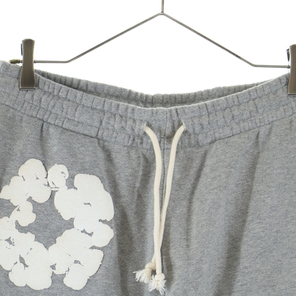 DENIM TEARS(デニムティアーズ) 23AW FLOWER PRINT SWEAT PANTS フラワープリント スウェットパンツ グレー