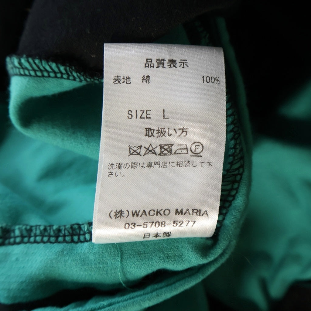WACKO MARIA(ワコマリア) 23AW VELVETEEN TRACK JACKET ベロア トラックジャケット ブラック 23FW-WMO-TJ06