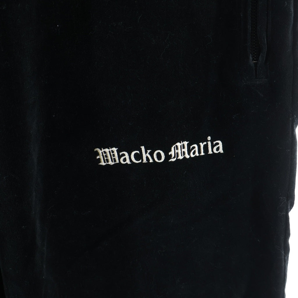 WACKO MARIA(ワコマリア) 23AW VELVETEEN TRACK PANTS ベロア トラックパンツ ブラック