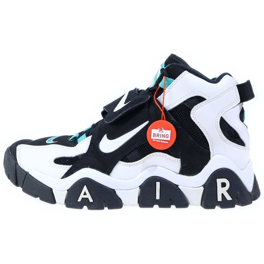 NIKE(ナイキ) AIR BARRAGE MID CABANA エアバラージ ミッド カバナ ハイカットスニーカー ホワイト/ブラック US10/28cm AT7847-001