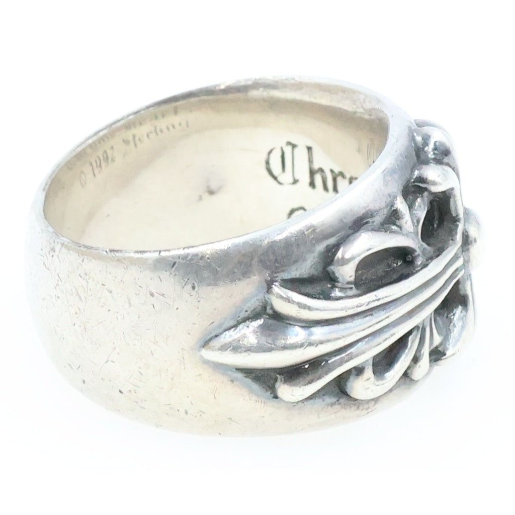 CHROME HEARTS(クロムハーツ) FLRL CRS フローラルクロス リング シルバー BCA346