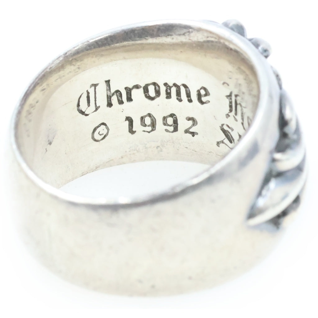 CHROME HEARTS(クロムハーツ) FLRL CRS フローラルクロス リング シルバー BCA346
