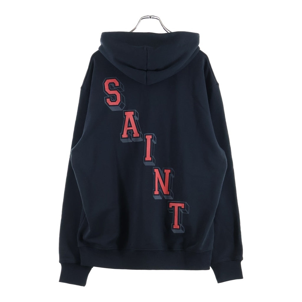 SAINT MICHAEL(セントマイケル) ×NIKE JORDAN M J SM FLC HOODIE ナイキ ジョーダン プルオーバースウェットパーカー フーディー ブラック FV4718-010
