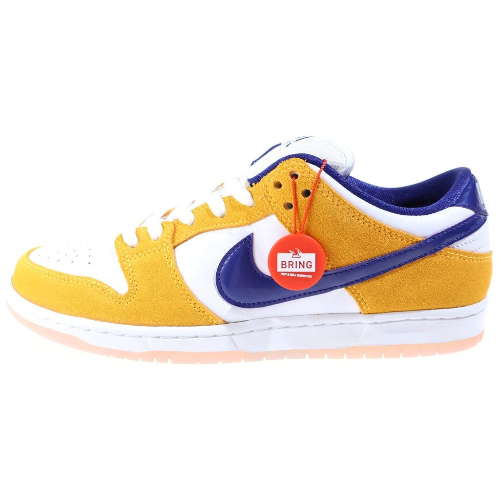 NIKE SB(ナイキエスビー) DUNK LOW LASER ORANGE ローカットスニーカー US11/29.0cm BQ6817-800 イエロー/ブルー